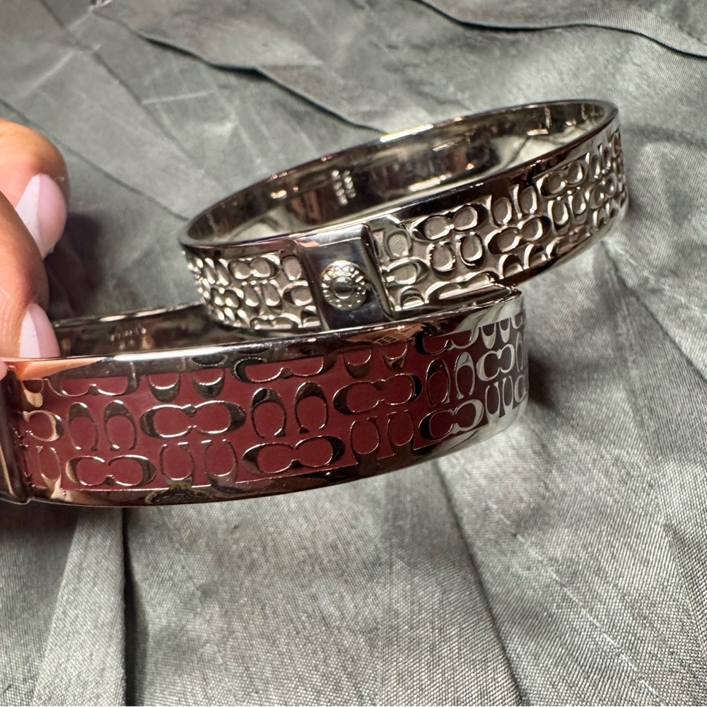 Authentic Coach Signature Bangles - Picture 5 of 9